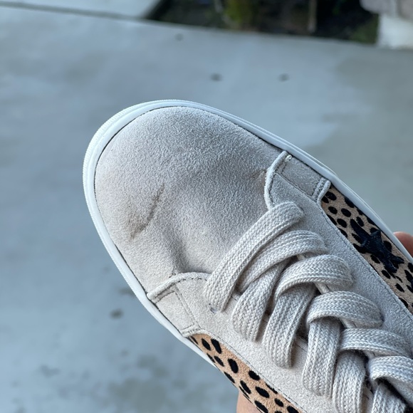 Leopard faux suede sneaker FLASH SALE - Picture 5 of 5